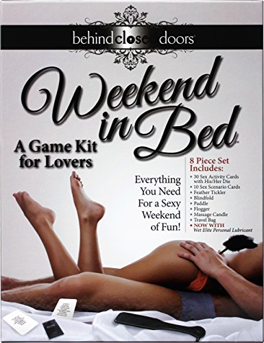 Weekend In Bed Game Kit - Adult Game For Couples - Bundle - 2 Items