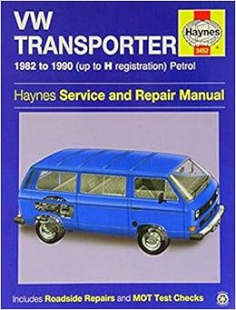 Vw Transporter Water Cooled Petrol 90 Haynes Repair Manual Service Repair Manuals Amazon Co Uk Anon Books