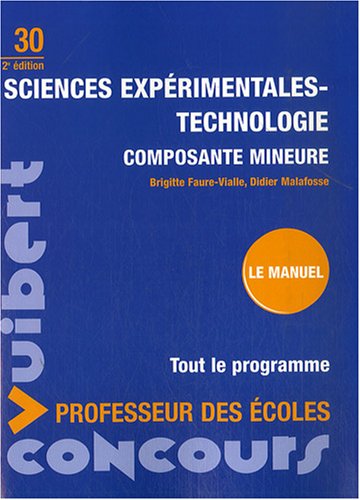 Sciences expérimentales-technologie