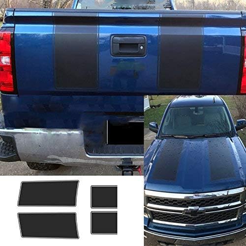1Set Universal for Pickup Truck JDM Pin Stripe Decal Set Custom Stripes Hood Trunk Free Size for All Pickup Truck Matte Color