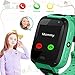 Kids Smart Phone Watch GPS Tracker - Kidaily SmartWatch for 3-14 Years Boys Girls with SOS Anti-lost Camera Game SIM Card Slot Touch Screen Digital Wrist Children Bracelet Watch Birthday Holiday Gift