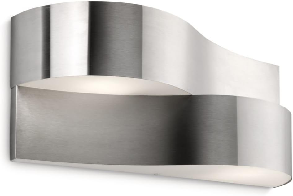 Philips Ecomoods Oriole Outdoor Wall Light Stainless Steel Includes 2 X 11 W E14 Bulb Amazon Co Uk Garden Outdoors