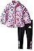 Adidas Baby Girls' Wind Jacket and Pant Set, Mosaic Print, 6 Months