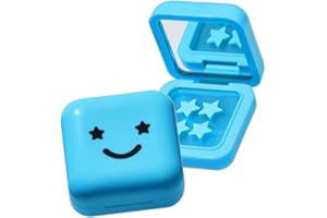 STARFACE WORLD Starface Hydro-Star + Salicylic Acid Pimple Patches and Big Blue Compact, Helps Shrink and Soothe Deeper Spots, Cute Star Shape, Vegan, 32 count