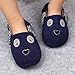 ESTAMICO Toddler Boys Doggy Slippers Cartoon Puppy House Shoes US 5-6 Navy