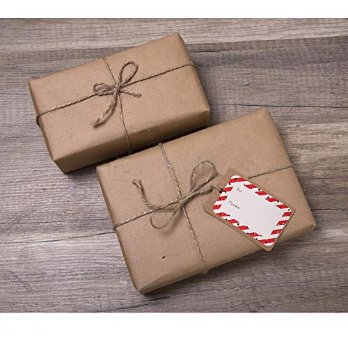 Christmas Sticker Labels,Self Adhesive Gift Stickers Holiday Gift Name Decals for Present/Wrapping Paper Decorations (100 Count) - Thumbnail 6