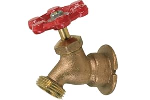Mueller/B & K 108-004 Outdoor Hose Lawn Faucet 3/4-Inch Brass Female Pipe Thread Sillcock