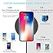 Wireless Charger,Ausher 10W Fast Wireless Charger for Samsung Galaxy S9/S9 Plus/S8/Note 8/5/S7,7.5W Wireless Charging Pad for IPhone X 8/8 Plus, 5W Standard Wireless Charge for All Qi Enabled Phones