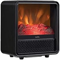 Amazon.com: Duraflame 1500 Watt Small Portable Heater with Grate, Black :  Home u0026 Kitchen