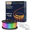 Maxonar LED Strip Lights Works with Alexa 32.8Ft/10M WiFi Wireless Smart Phone Controlled DIY Kit SMD 5050 RGB…