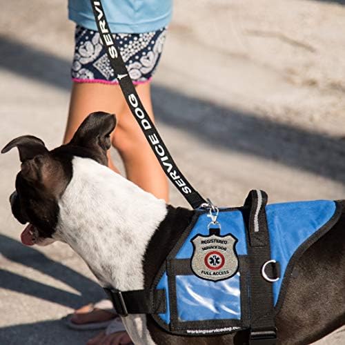 service dog vest with id holder