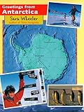 Front cover for the book Greetings from Antarctica by Sara Wheeler
