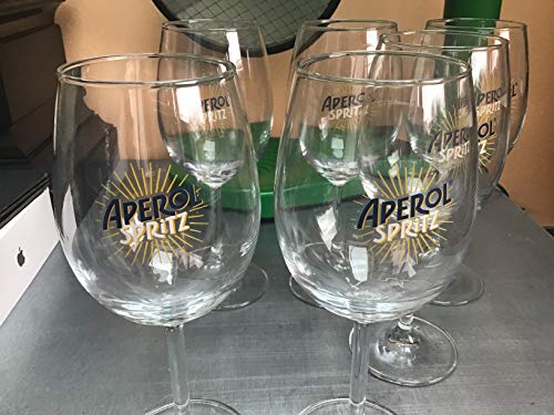 Spritz Cocktailglas, Aperol, 6 Stück – Bild 3
