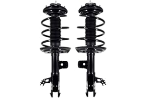 PM Auto Pair of 2 Front Left-Right Quick Complete Strut-Coil Spring For 2018-2023 Toyota Camry