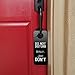 Graphics and More Do Not Disturb Really Just Don't Plastic Door Knob Hanger Sign