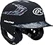 Rawlings 80 MPH Two Tone Matte with Digi Camo Batting Helmet, Black, Senior