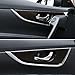 Generic Interior Door Handle Decorative Cover Trim Fit For Nissan X-Trail Rogue 2014 2015 2016 2017