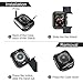 XinywTech Compatible Apple Watch case 44mm ,Shock-proof and Shatter-resistant Protector Bumper iwatch case Compatible Apple Watch Series 4 44mm,black
