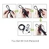 Techion-Paracord-Survival-Keychain-Compass-60-inch-Disassembled-Length-7-inch-Braided-Strong-Paracord-Keychain-with-Key-Ring-Compass-Carabiner-and-Quick-Release-Clip