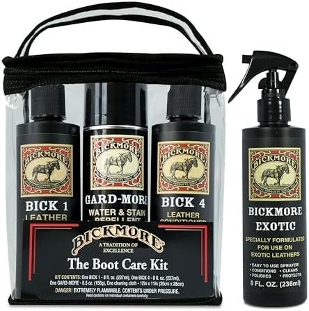 Amazon.com: Bickmore Leather Care Kit | Saddle Soap, Bick 1