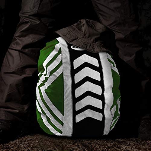 image for Idefair Backpack Rain Cover Waterproof Reflective Strip Design with An