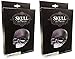 ThinkGeek Skull Ice Mold Makes 2 Ice Skull Molds (Pack of 2)