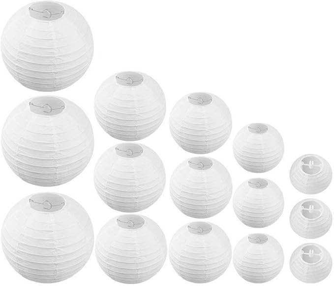 lanterne blanche papier