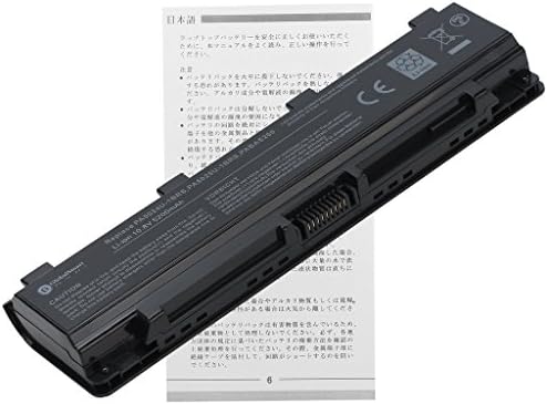 GlobalSmart Laptop Battery for Toshiba PABAS260 (with 6 Japan cells)
