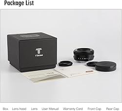 TTartisan 27mm F2.8 Autofocus Lens, APS-C Camera