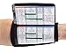 WristCoaches Football Play Wristbands - Adult Quarterback Gear with Playbook Wristbands - Softball, Soccer, Baseball & Catcher Signs - QB Play Card Training Equipment