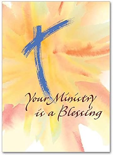 Your Ministry Is a Blessing Ministry Appreciation Card