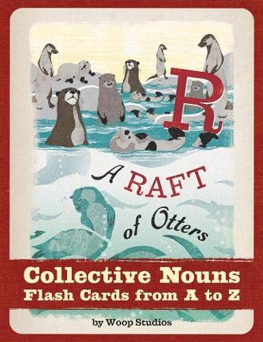 A Raft of Otters: Collective Nouns: Flash Cards from A to Z