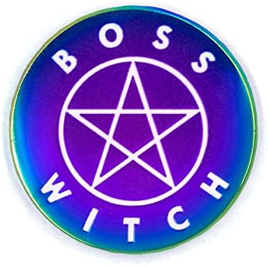 These Are Things Boss Witch Enamel Pin