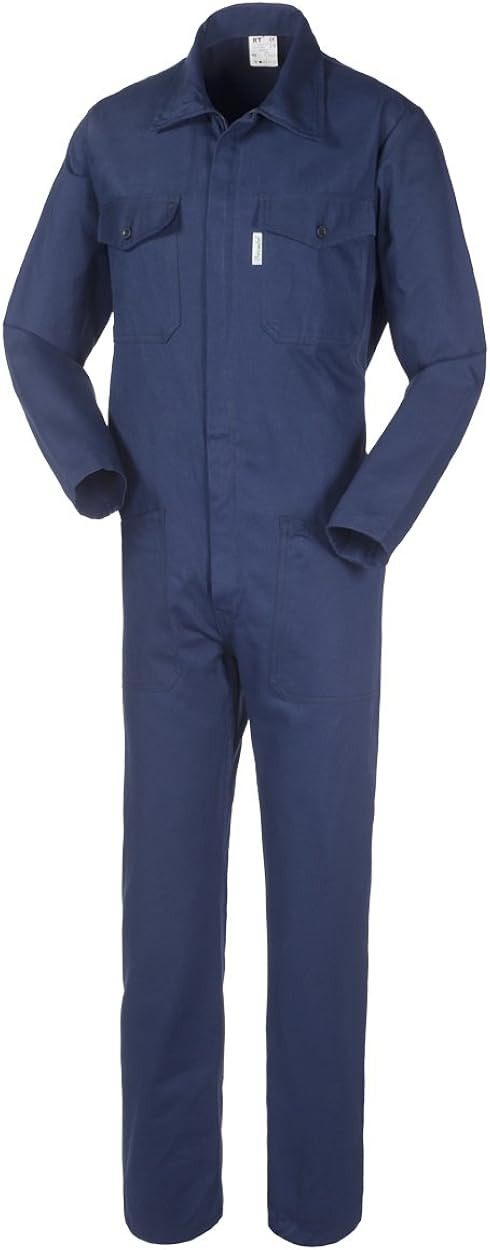 Tuta Da Lavoro BREMBO In Cotone 100% | Blu | Taglia Regular | Peso 260 G/m² | Ideale Per Lavori Pesanti - Foto 6