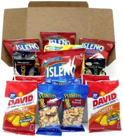 Keto Snacks Care Package (20 count) Ultra Low Carb, Ketogenic, Low Sugar Free Gift Box Variety Snack Pack