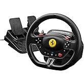 Thrustmaster T98 Racing Wheel and Pedal Set for PS5, PS4 & PC – Officially Licensed by Ferrari, Gaming Steering Wheel, Drivin