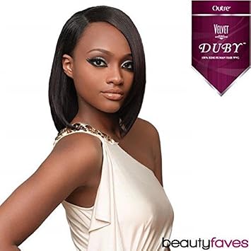 Velvet Remi Duby Outre 100 Remi Human Hair Weaving Extensions