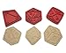 ThinkGeek Critical Hit Cookie Cutters - Set of 6 Polyhedral Dice (d4, d6, d8, d10, d12, d20) Cookie Cutters