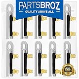 PartsBroz 3392519 Dryer Thermal Fuse Replacement part for Whirlpool & Kenmore Dryers - Replaces Part Numbers WP3392519, AP6008325, 3388651, 694511, 80005, ET401, PS11741460, WP3392519VP (Pack of 10)