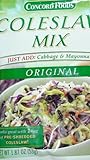 Concord foods Cole Slaw Mix, 1.87 OZ Pouch