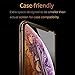 Conleke Front Back Screen Protector for iPhone Xs Max [2-Pack], Tempered Glass [3D Touch] Front Rear Anti-Fingerprint/Scratch Compatible with iPhoneXs Max (6.5 inch)