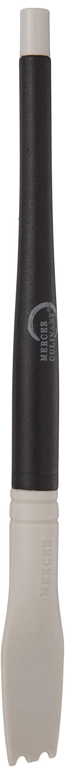 Mercer Culinary M35618 Silicone Plating Brush-Dual 4mm Round Arch, Black