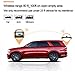 Yakry Backup Camera Wireless 4.3'' Monitor Kit for Car/SUV/Minivan/Pickup Waterproof License Plate Rear View /Front View Camera 6 White Light LED Night Vision Guide Lines ON/OFF