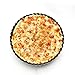 MZCH Bakeware 8 inch Nonstick & Quick Release Coating Loose Bottom Quiche Tart Pan, Tart Pie Pan, Round Tart Quiche Pan with Removable Base