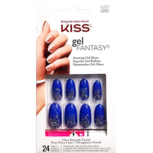 Kiss Gel Fantasy Ready-to-Wear Gel 24 Nails KGN55