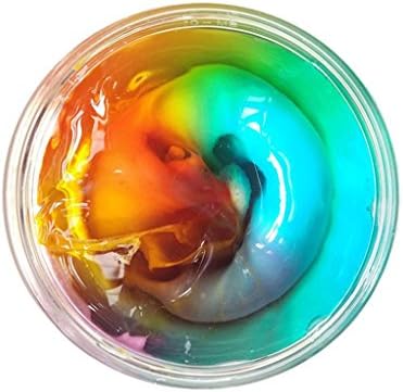 Floam Mixing Slime Putty, Longteck DIY Scented Crystal Mud Fluffy Clay Dough Stress Relief Soft Educational Science Toys for Kid Teens Youth (G)