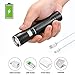 Vansky Mini Flashlight USB Rechargeable Flashlight, 900 Lumen CREE XPE2 R5 LED Pocket flashlight Clip Mini Penlight, 1x Rechargeable Li-ion 18650 Battery included