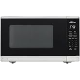 Panasonic NN-SC67NS 1.3 cu. ft. 1200W Countertop Inverter Microwave Oven - Stainless Steel, Black &amp; Silver