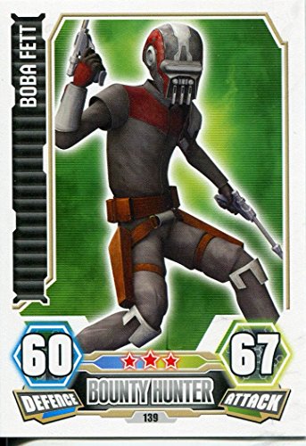 Star Wars Force Attax Series 3 Card #139 Boba Fett