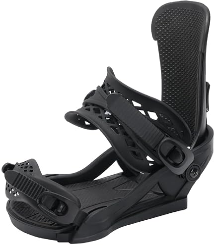 Union Trilogy Classic Snowboard Bindings, L: US Wmn 9-11, Black
